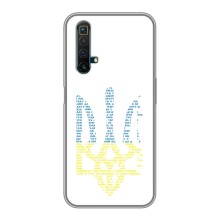 Чохли для Realme X50 Укр. Символіка (AlphaPrint) (Герб з букв)