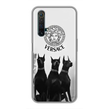 Чохли VERSACE для Реалмі Х50 (PREMIUMPrint) – Доберман Версаче