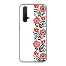 Чохол для Патріота України Realme X50 - (AlphaPrint) – Яскрава вишиванка