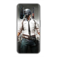 Чехол PUBG для Реалми Х50 (AlphaPrint) (Пабг мен)