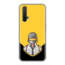 Чехол PUBG для Реалми Х50 (AlphaPrint) (Пабг в шлеме)