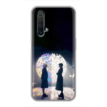 Чехлы Венсдей на Realme X50 Уэнсдей (AlphaPrint) (Уэнздей и Инид)