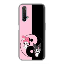 Чехол с кроликом Куроми на Realme X50 (Куроми Инь Янь)