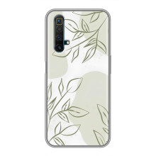 Чохол квітковий дизайн для Realme X50