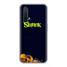 Чехол с мультфильмом Шрек на Realme X50 – Шрек лого