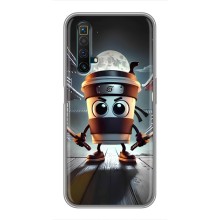 Чехол с мемом Тралалело тралала на Realme X50 (Капучино асасино)