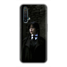 Чехол с дизайном Венздей 2 на Realme X50 – Уэнсдей в костюме