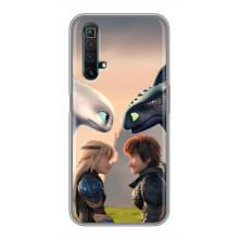 Чехол как приручить дракона на Realme X50 – Гикавка и Астрид