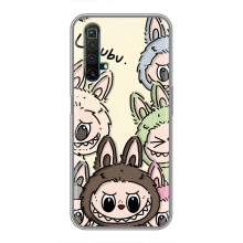 Чехол с Лабубу на Realme X50 – Коллаж Лабубу