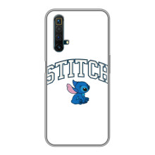 Чохол з принтом Стіч на Realme X50 (Стіч лого)