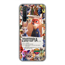 Чохол Зоотрополіс на Realme X50 – Колаж Зоо