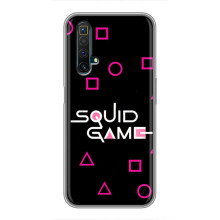 Чехол Гра в кальмара для Realme X50 – Логотип игры кальмара