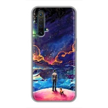 Космические Чехлы для Реалми Х50 (VPrint) (Галактический вид)
