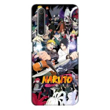 Купить Чехлы на телефон с принтом Anime для Реалми х50 (Наруто постер)