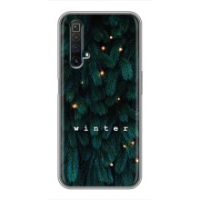 Новорічні, Святкові Чохли для Realme X50 - 2024 год – Winter