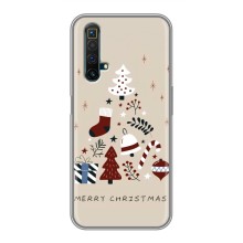 Різдвяні Чохли для Realme X50 (VPrint) (Merry Christmas)