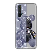 Силиконовый чехол для Realme X50 (Медведь Louis Vuitton)