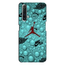 Силиконовый Чехол Nike Air Jordan на Реалми х50 (Джордан Найк)