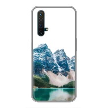 Силиконовый чехол с КАРТИНКАМИ лето для Realme X50 (AlphaPrint) (Гори)