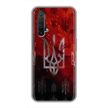 Украинские Чехлы для Realme X50 с картинкой УПА (AlphaPrint) (ГЕРБ УПА)
