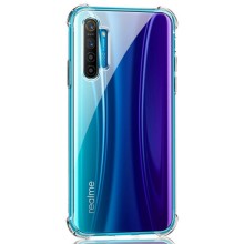 TPU чехол GETMAN Ease с усиленными углами для Realme XT – Прозрачный