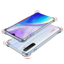 TPU чехол GETMAN Ease с усиленными углами для Realme XT – Прозрачный