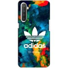 Чехлы Адидас для Realme XT (AlphaPrint) (Яркий Адидас)