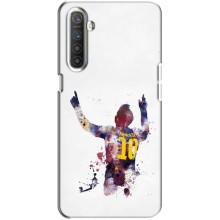 Чехлы Месси для Realme XT (AlphaPrint) (Messi Barca)