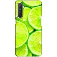 Чехлы с Фруктами для Realme XT (VPrint) (Лайм)
