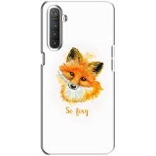 Чехлы с картинкой Лисички для Realme XT (VPrint) (Девочка Лиса)