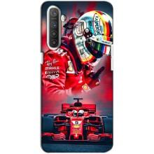 Чехлы с Машинами на Реалми ХТ (VPrint) (Гонщик)