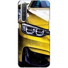 Чехлы с Машинами на Реалми ХТ (VPrint) (Желтая машина)