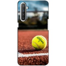Чехлы с принтом Спортивная тематика для Realme XT (Теннисный корт)