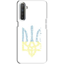 Чехлы для Realme XT  Укр. Символика (AlphaPrint) (Герб из букв)