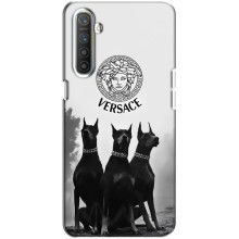 Чехлы VERSACE для Реалми ХТ (PREMIUMPrint) (Доберман Версаче)