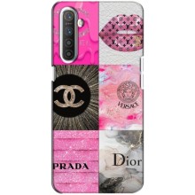 Чехол (Dior, Prada, YSL, Chanel) для Realme XT (Модница)