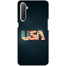 Чехол Флаг USA для Realme XT (USA)