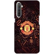 Чехол Манчестер Юнайтед для Реалми ХТ (AlphaPrint) (эмблема МЮ)
