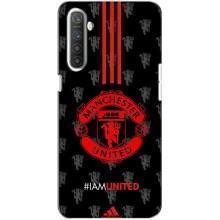 Чехол Манчестер Юнайтед для Реалми ХТ (AlphaPrint) (лого МЮ)