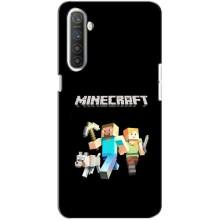 Чохол Майнкрафт на Realme XT (AlphaPrint) Minecraft (герої Minecraft)