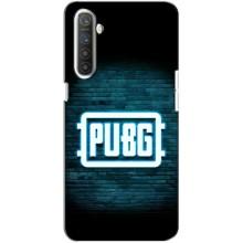 Чехол PUBG для Реалми ХТ (AlphaPrint) (Лого PUBG)