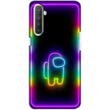 Чехол Амонг Ас для Realme XT (AlphaPrint) (Яркий скин)