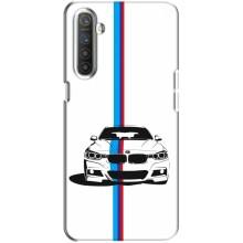 Чехол для Реалми ХТ - с принтом БМВ (AlphaPrint) (Машина БМВ)