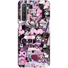 Чехол с кроликом Куроми на Realme XT – Коллаж Куроми