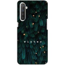 Новогодние, Праздничные Чехлы для Realme XT - 2024 год (Winter)