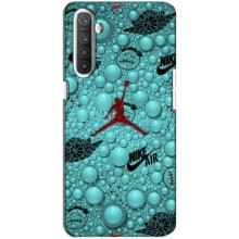 Силиконовый Чехол Nike Air Jordan на Реалми ХТ – Джордан Найк