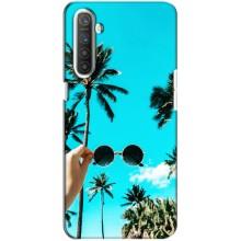 Силиконовый чехол с КАРТИНКАМИ лето для Realme XT (AlphaPrint) (Взгляд лето)