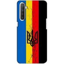 Украинские Чехлы для Realme XT с картинкой УПА (AlphaPrint) (Флаг УПА)