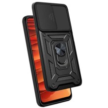 Ударопрочный чехол Camshield Serge Ring для Xiaomi Redmi 10C – Черный