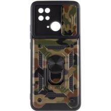 Ударопрочный чехол Camshield Serge Ring Camo для Xiaomi Redmi 10C – Коричневый